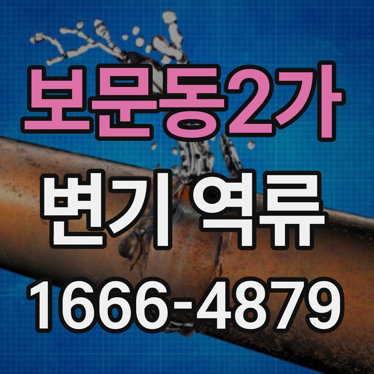 보문동2가 변기 역류 수리 전 알아야 할 주의사항