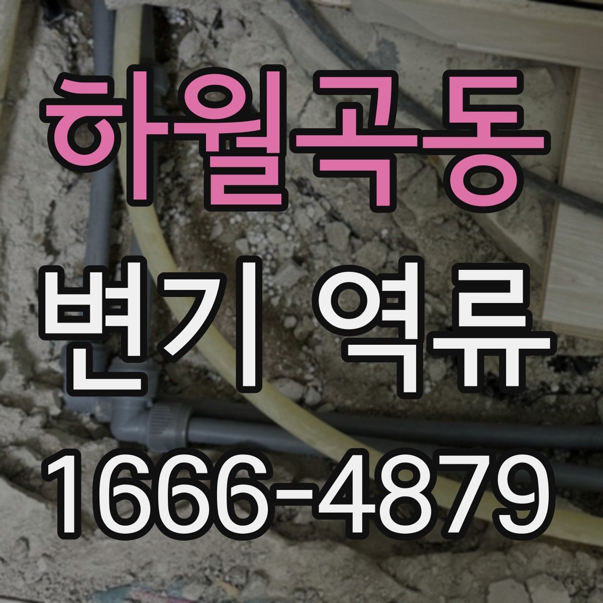 하월곡동 변기 역류