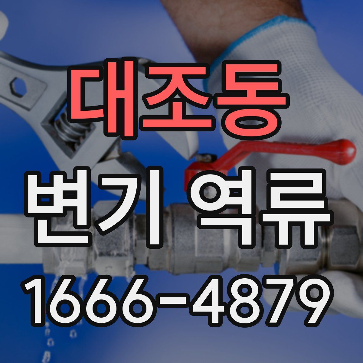 대조동 변기 역류