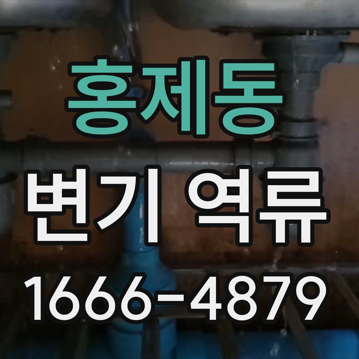 홍제동 변기 역류
