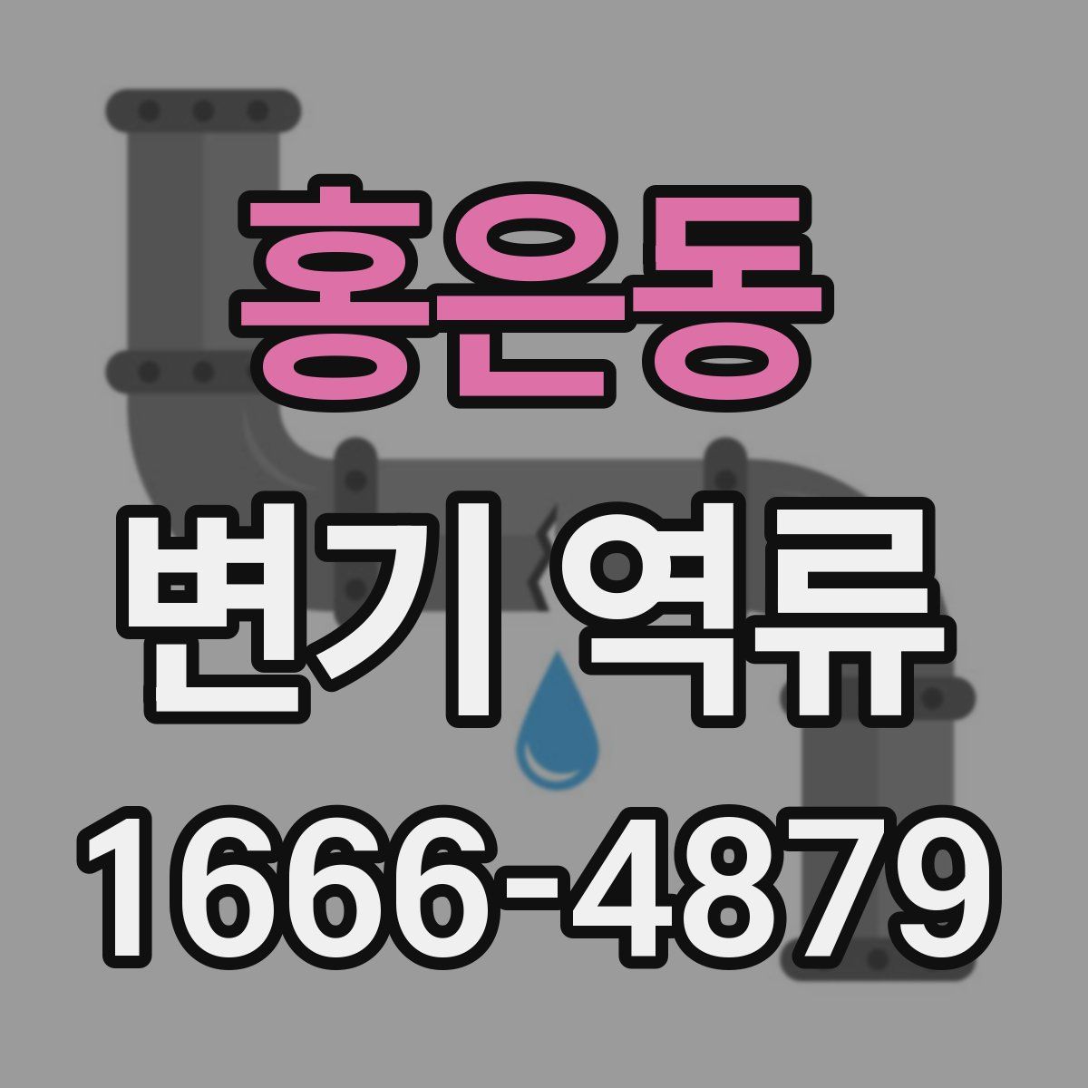 홍은동 변기 역류