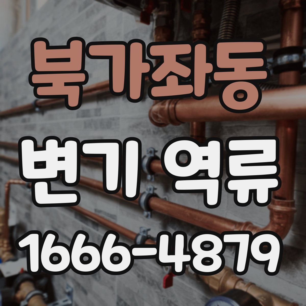 북가좌동 변기 역류