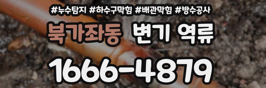 북가좌동 변기 역류
