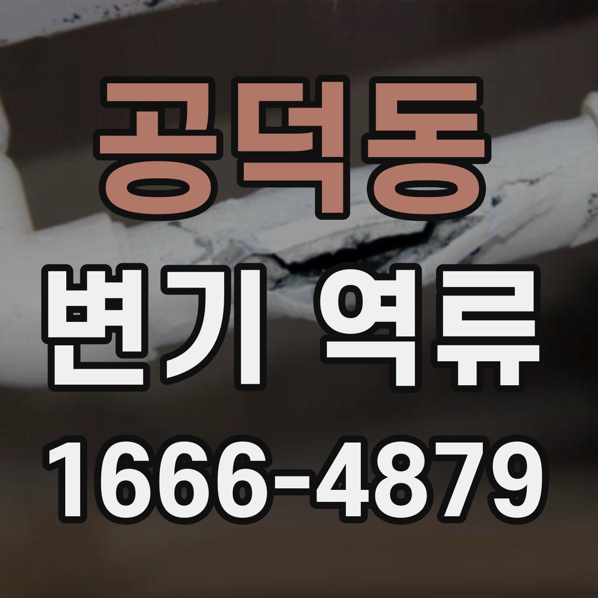 공덕동 변기 역류