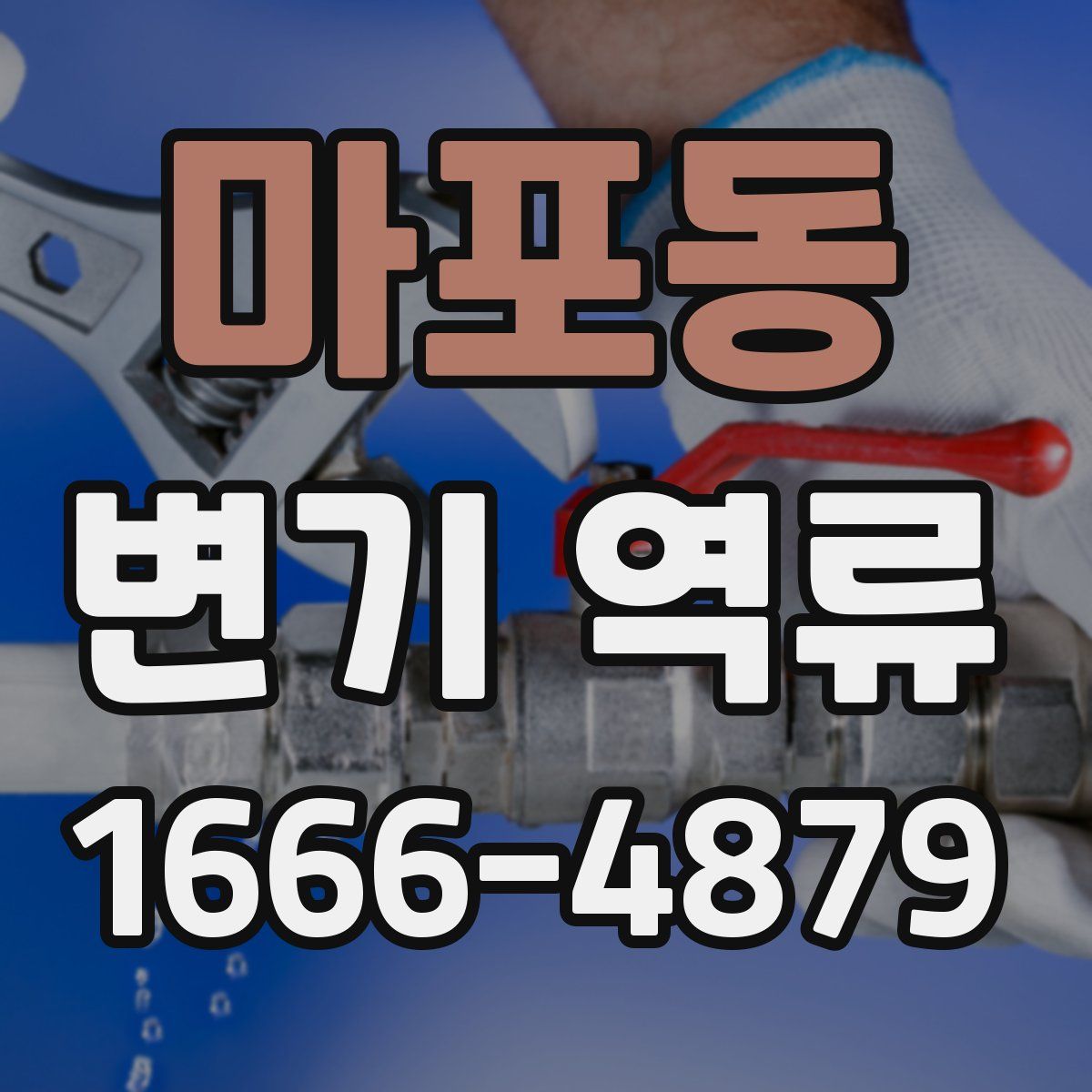 마포동 변기 역류