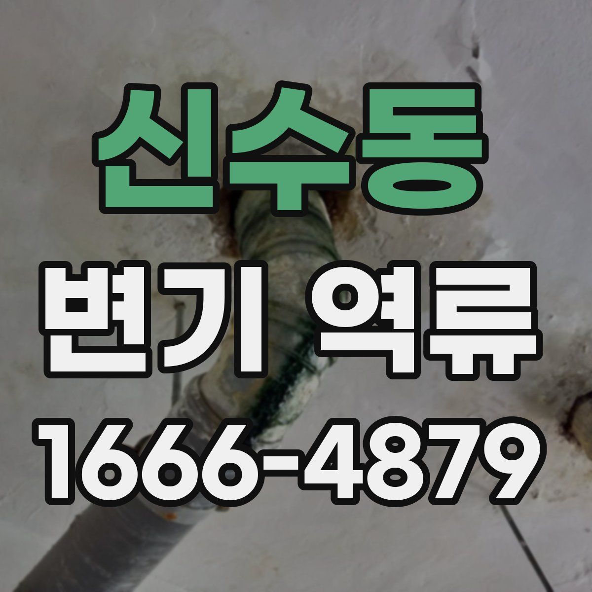 신수동 변기 역류