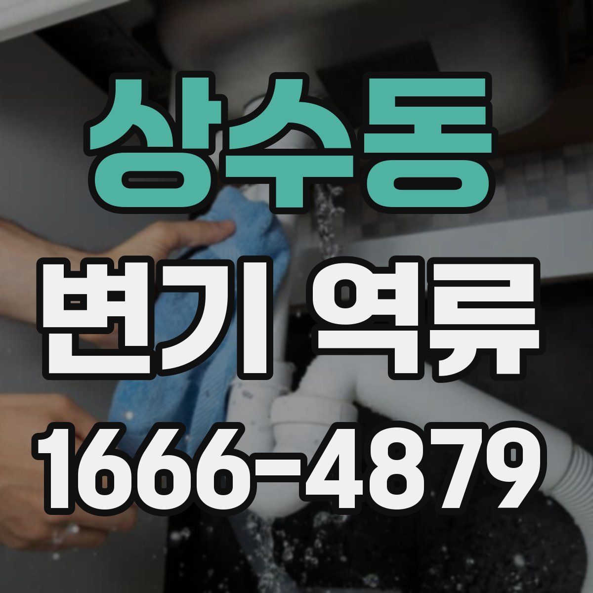 상수동 변기 역류