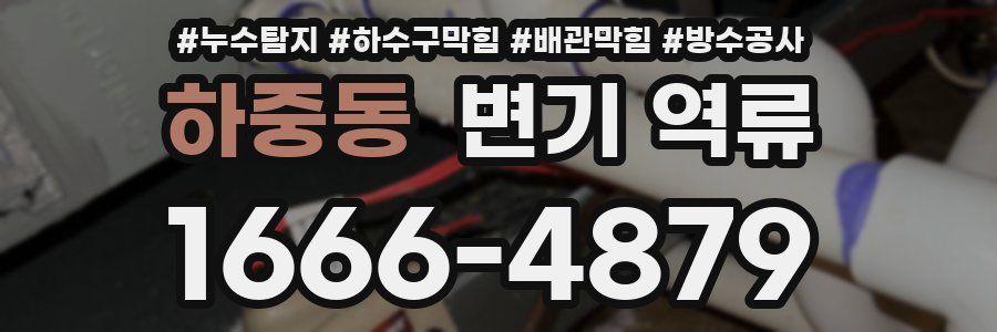 하중동 변기 역류
