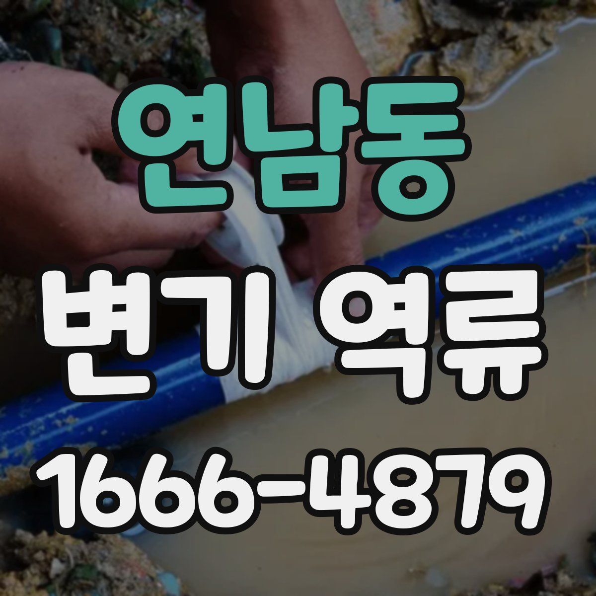 연남동 변기 역류