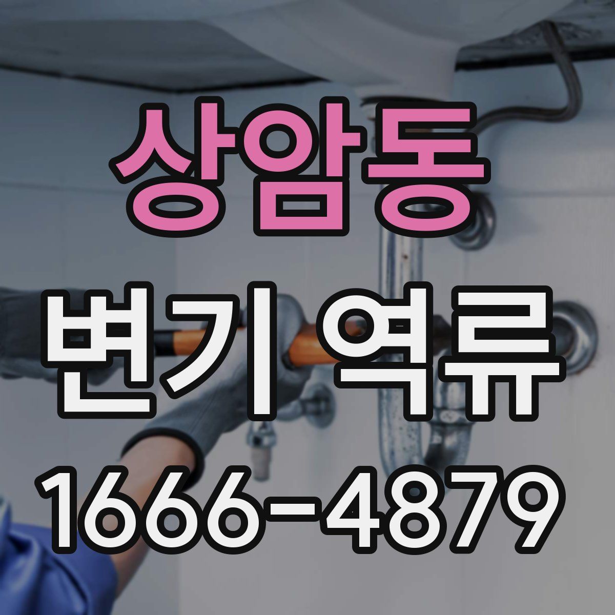 상암동 변기 역류