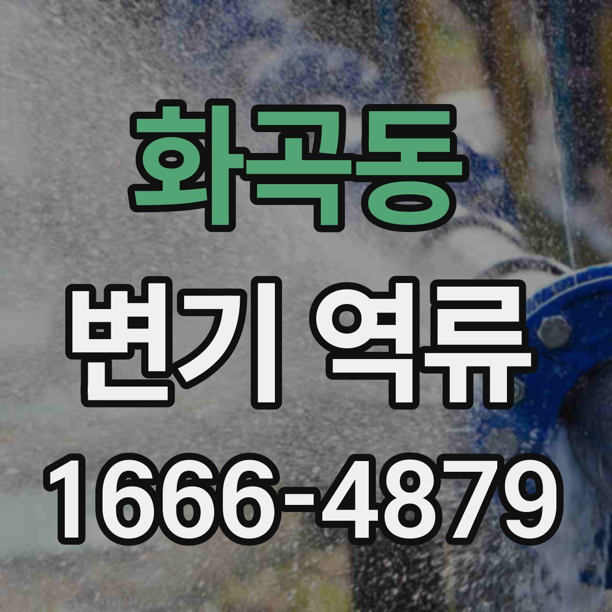 화곡동 변기 역류