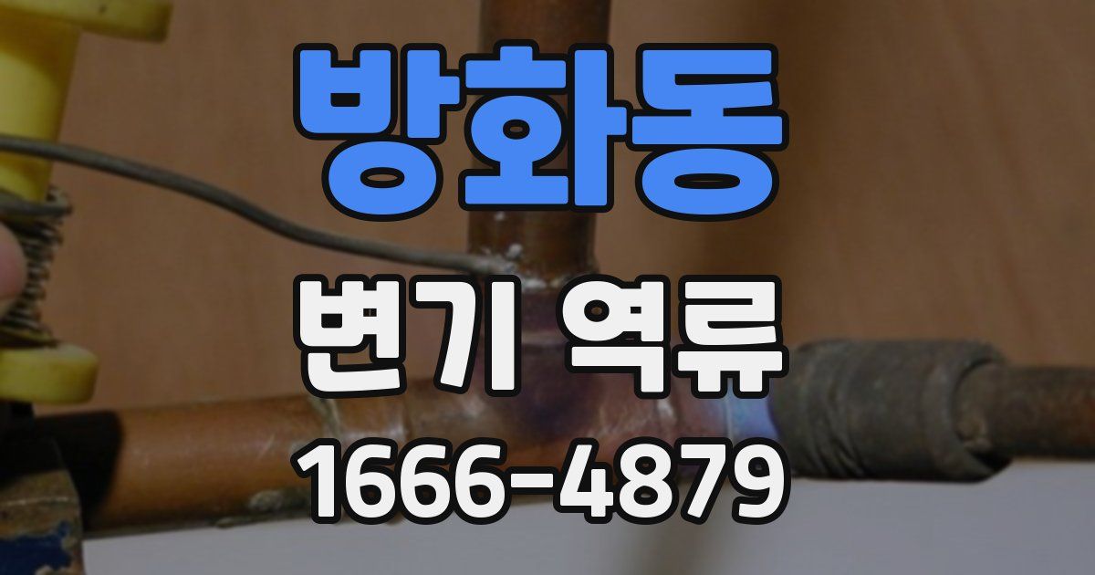 방화동 변기 역류