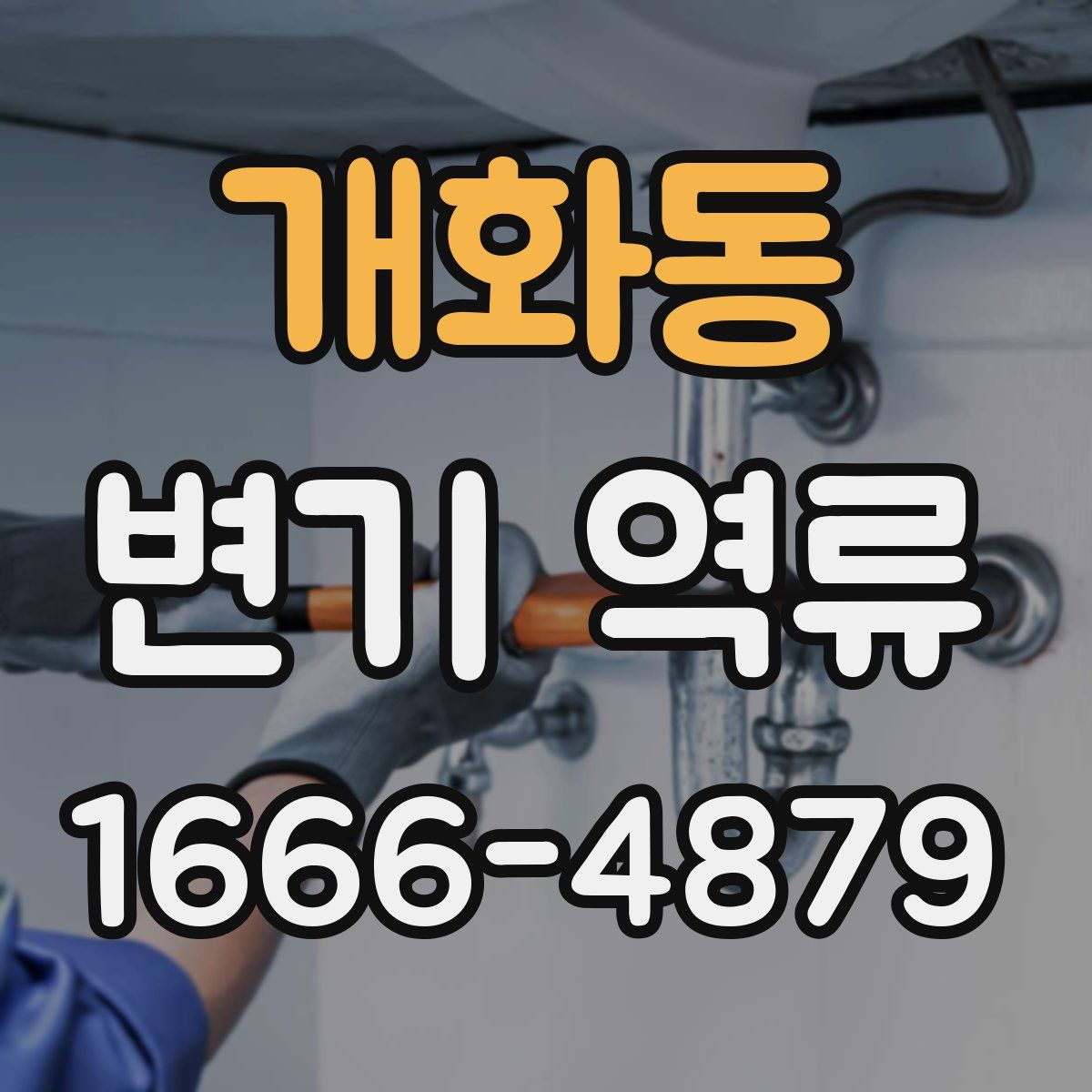 개화동 변기 역류