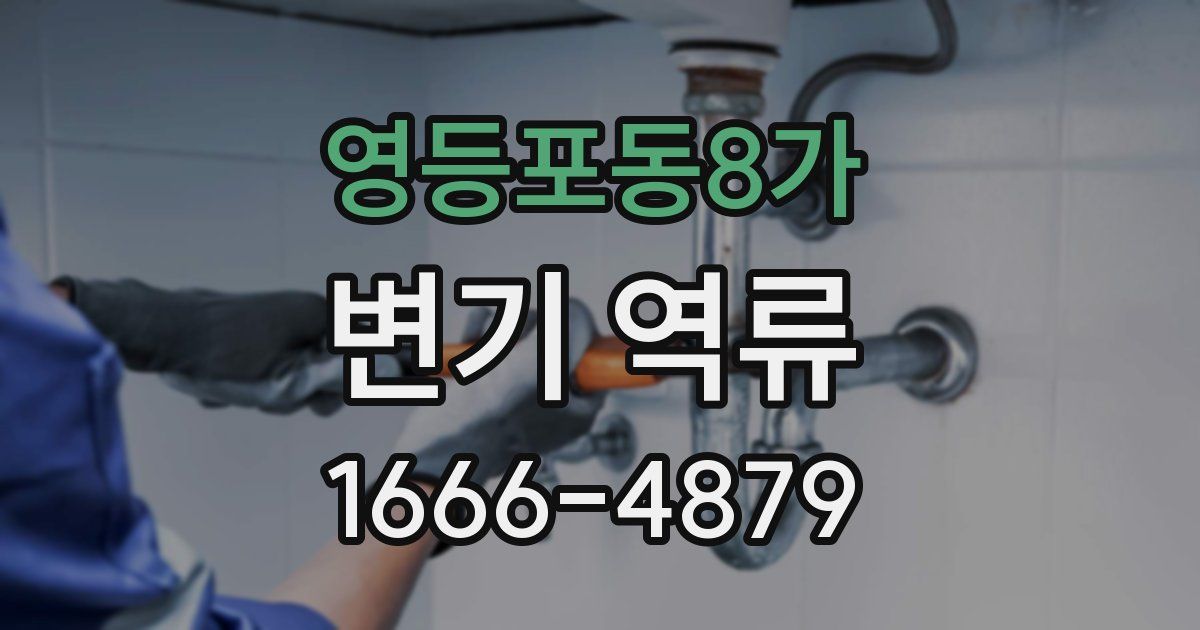 영등포동8가 변기 역류