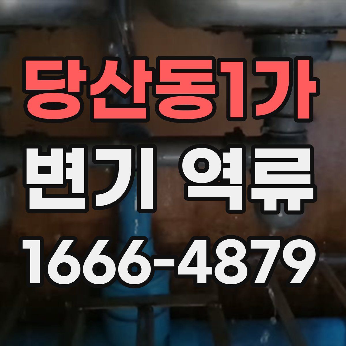 당산동1가 변기 역류