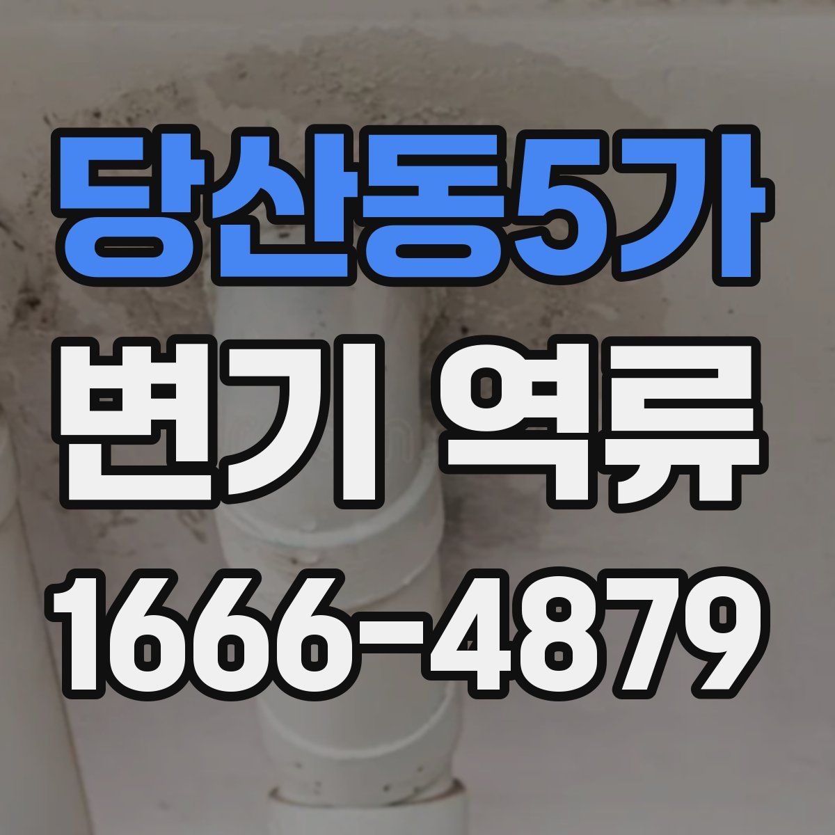 당산동5가 변기 역류