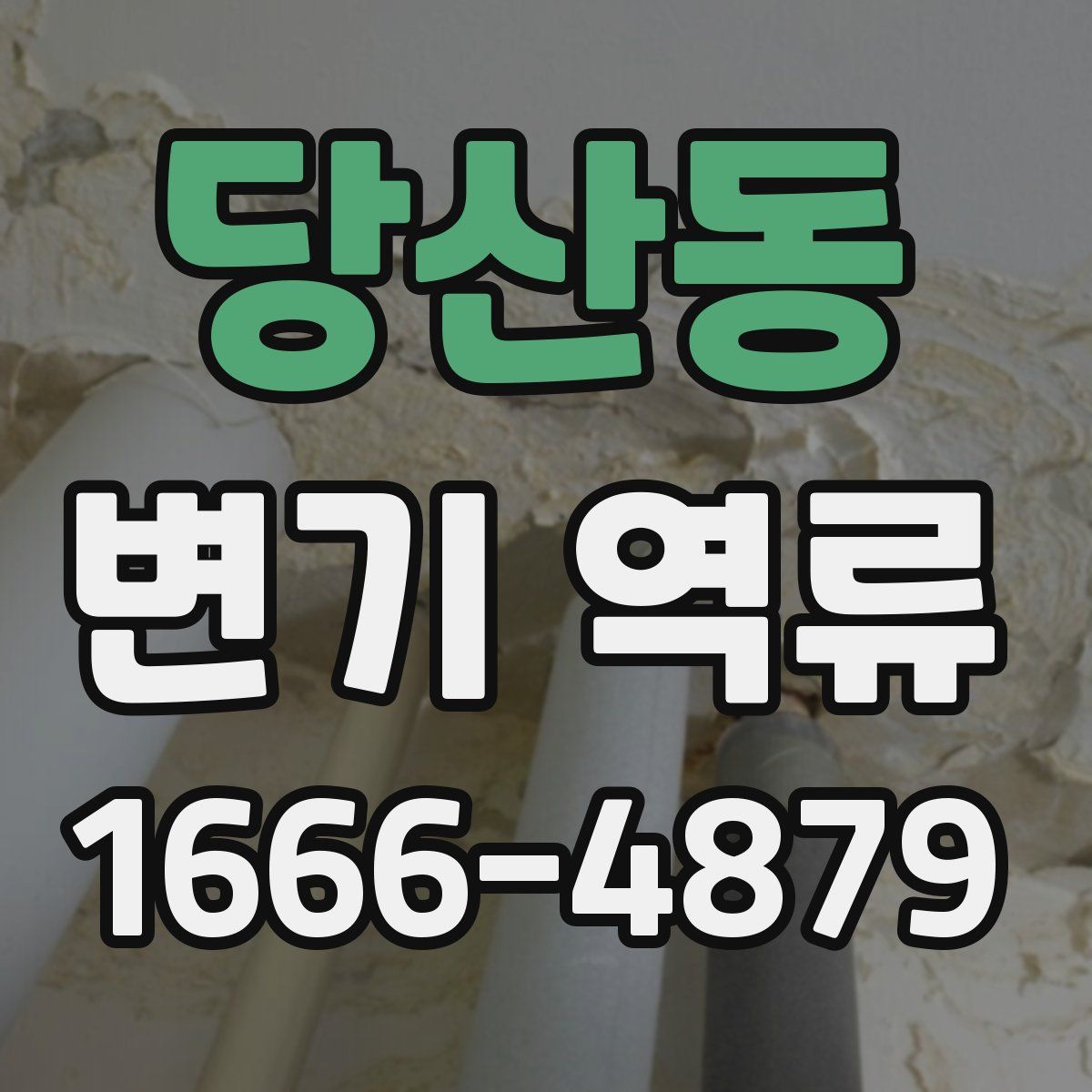 당산동 변기 역류