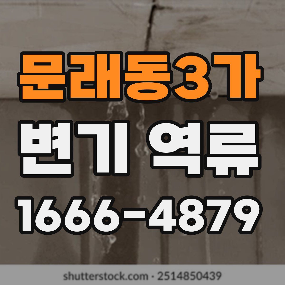 문래동3가 변기 역류