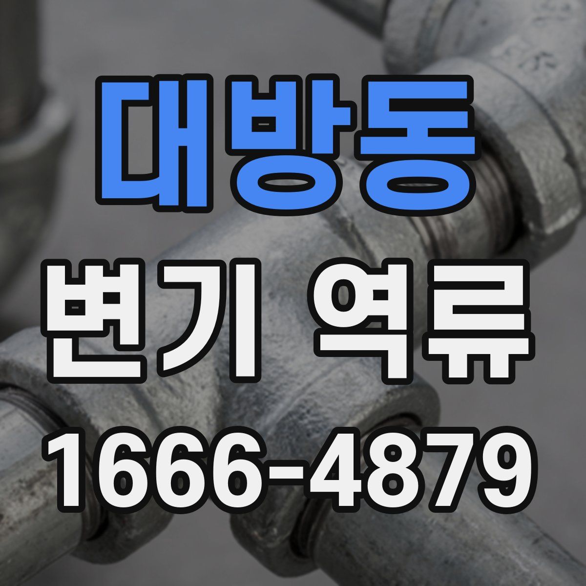 대방동 변기 역류