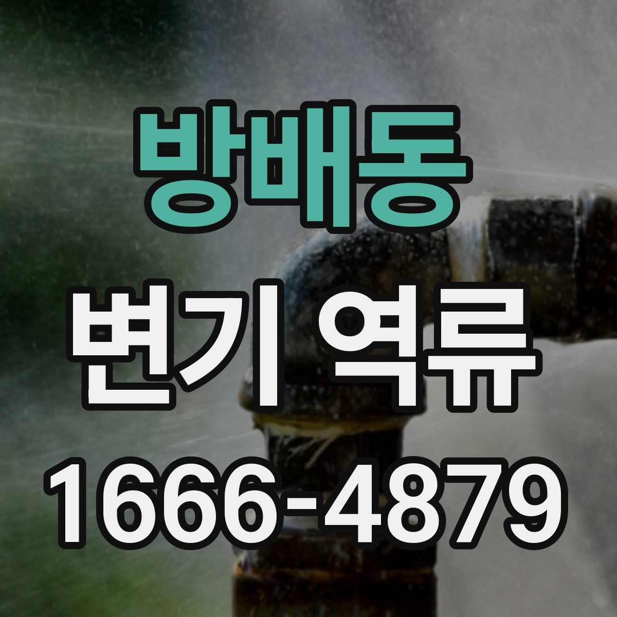 방배동 변기 역류