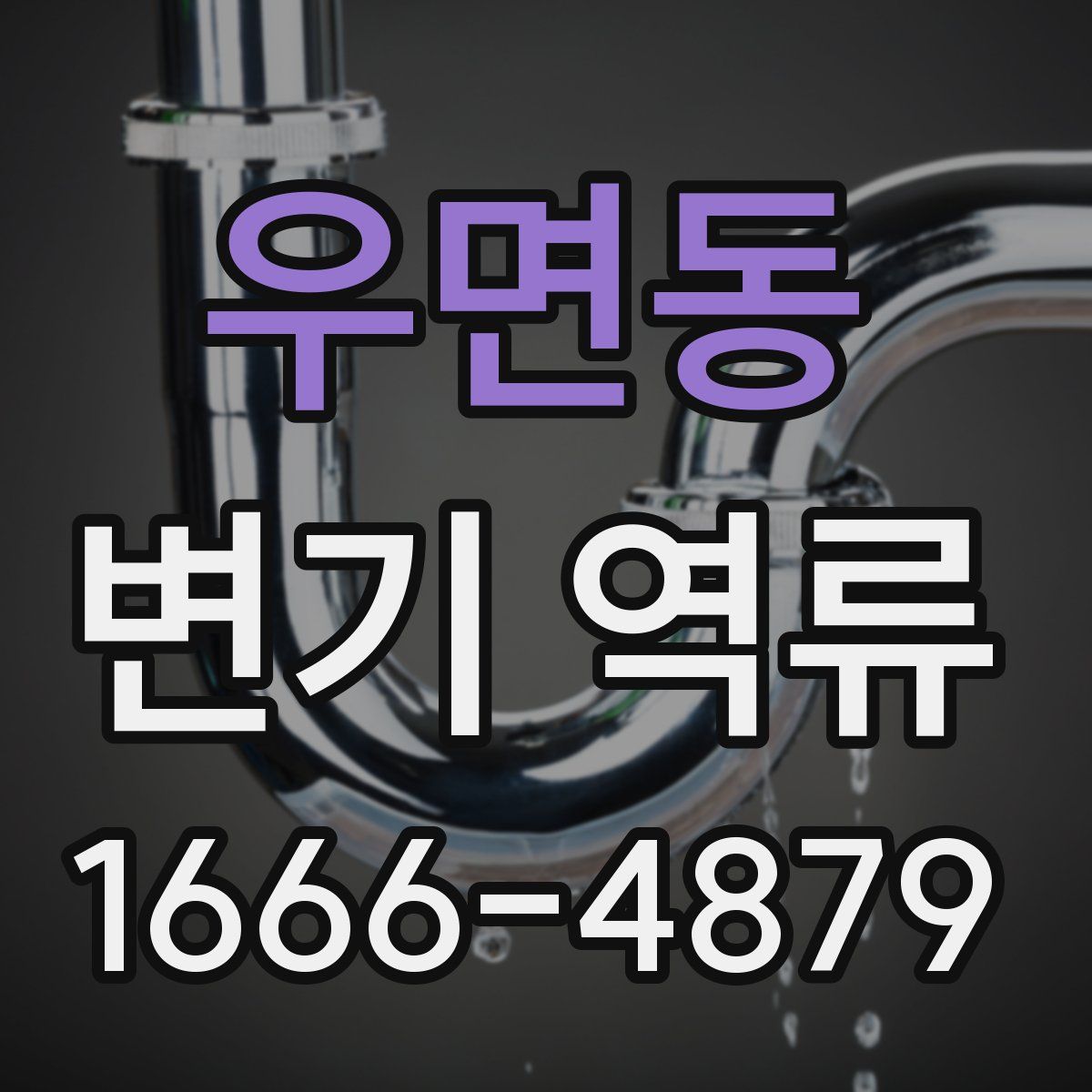 우면동 변기 역류