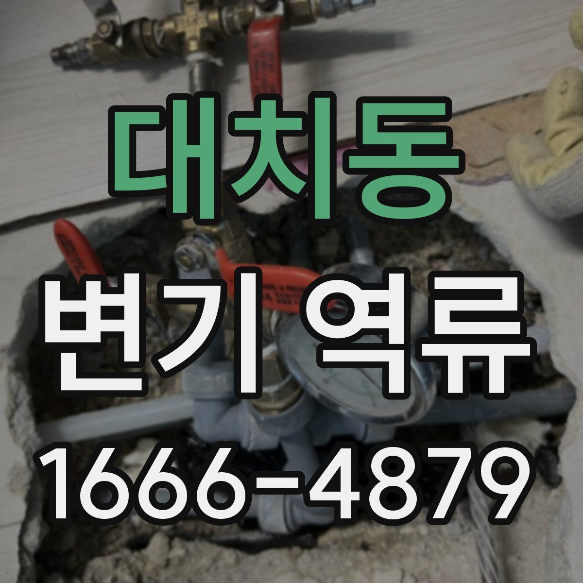 대치동 변기 역류