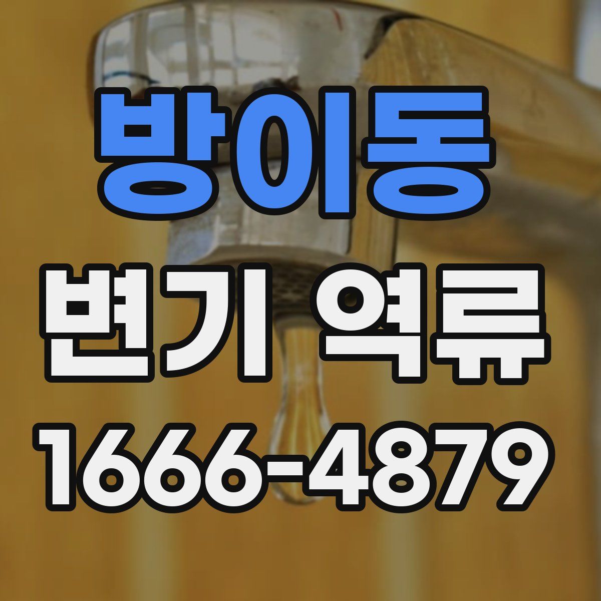 방이동 변기 역류