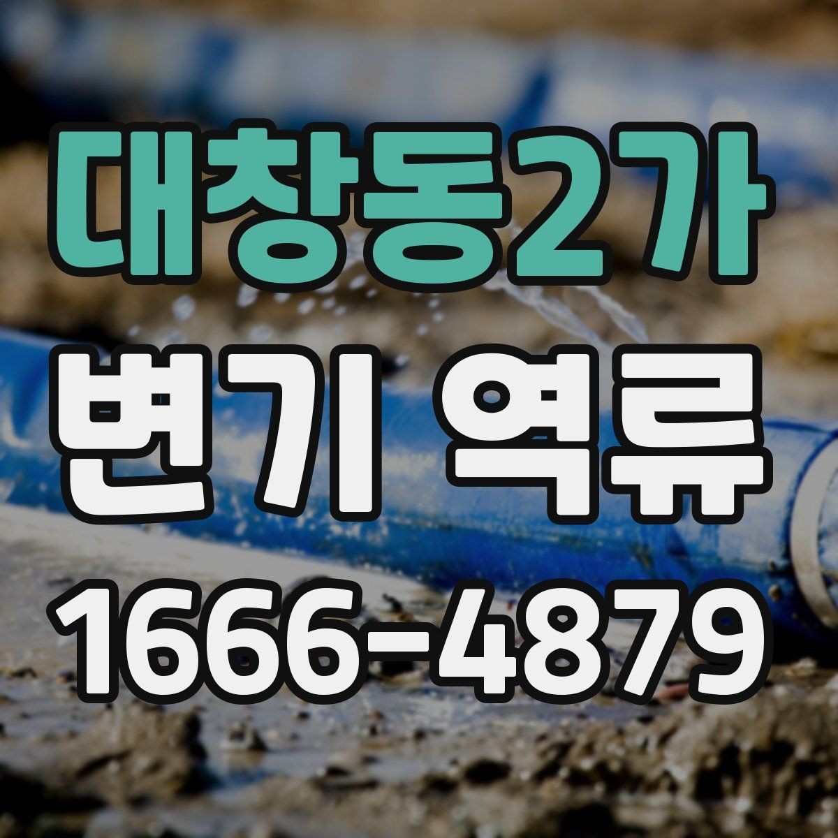 대창동2가 변기 역류 문제를 미리 알아차리는 신호