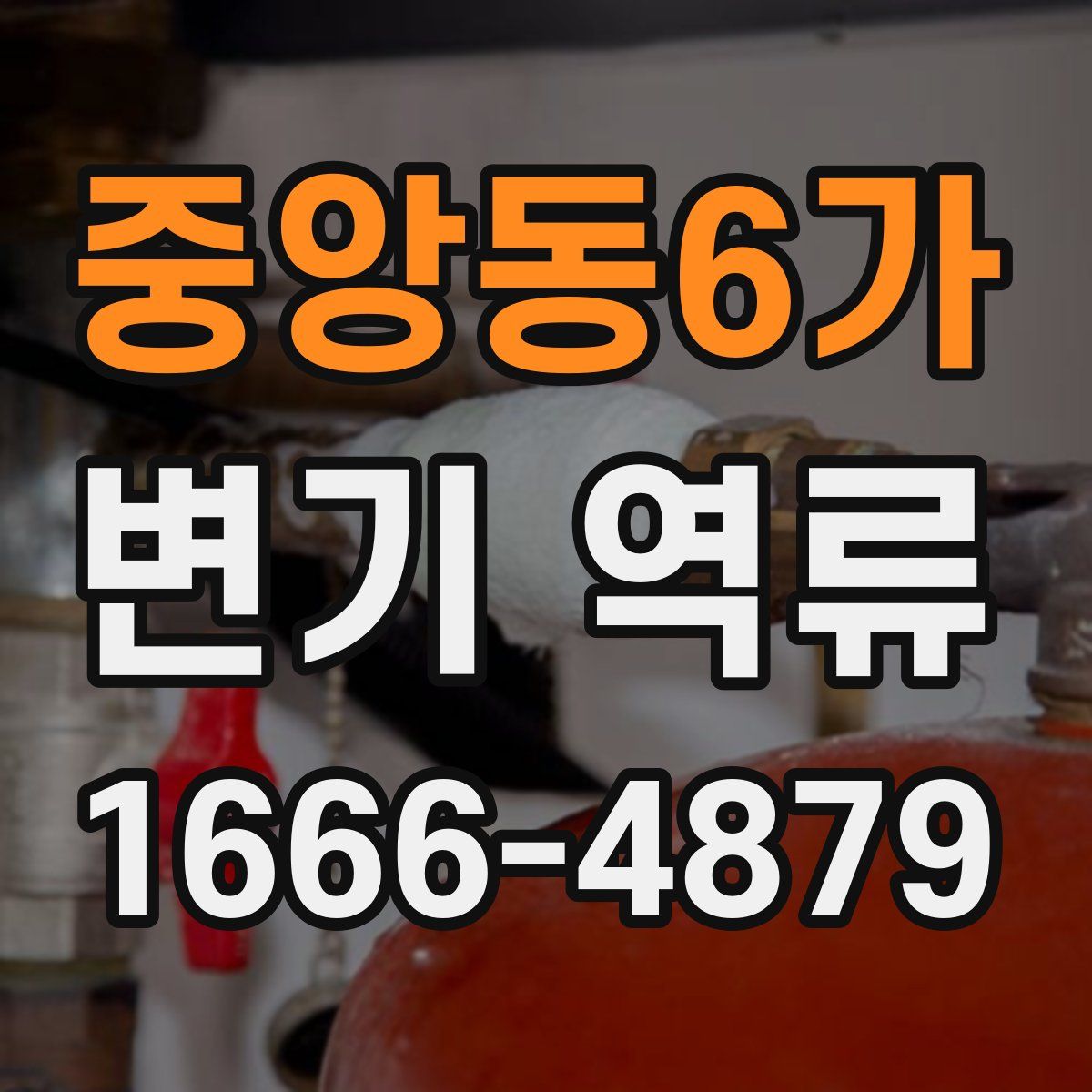 중앙동6가 변기 역류