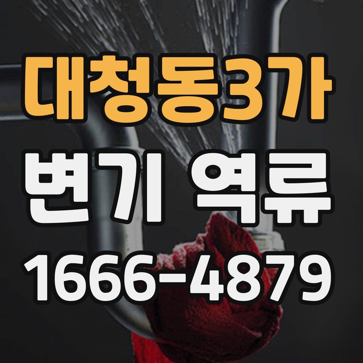 대청동3가 변기 역류