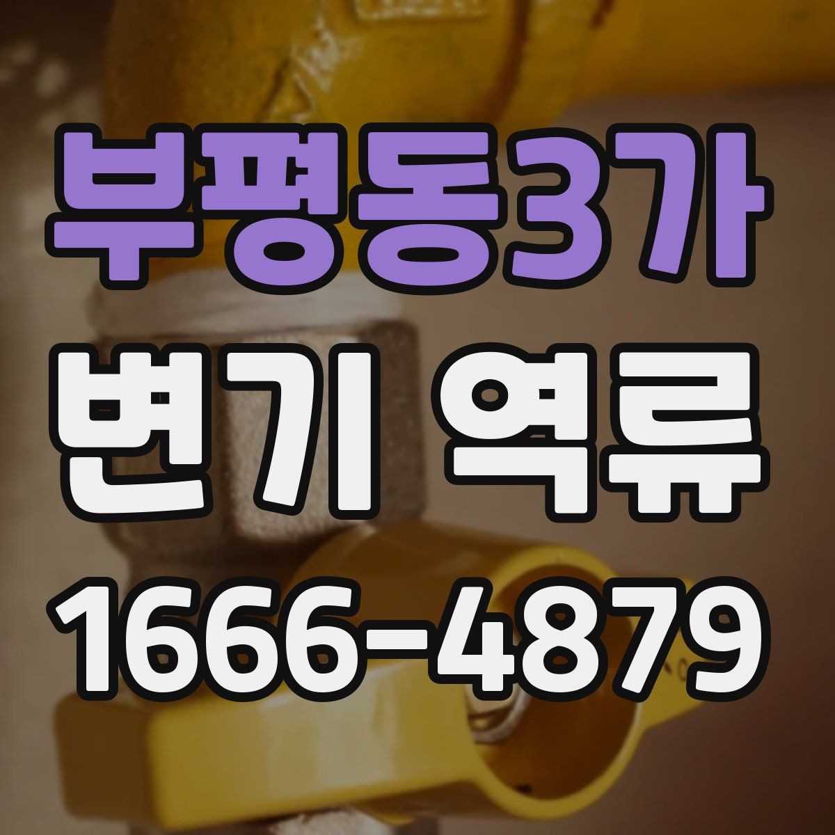 부평동3가 변기 역류