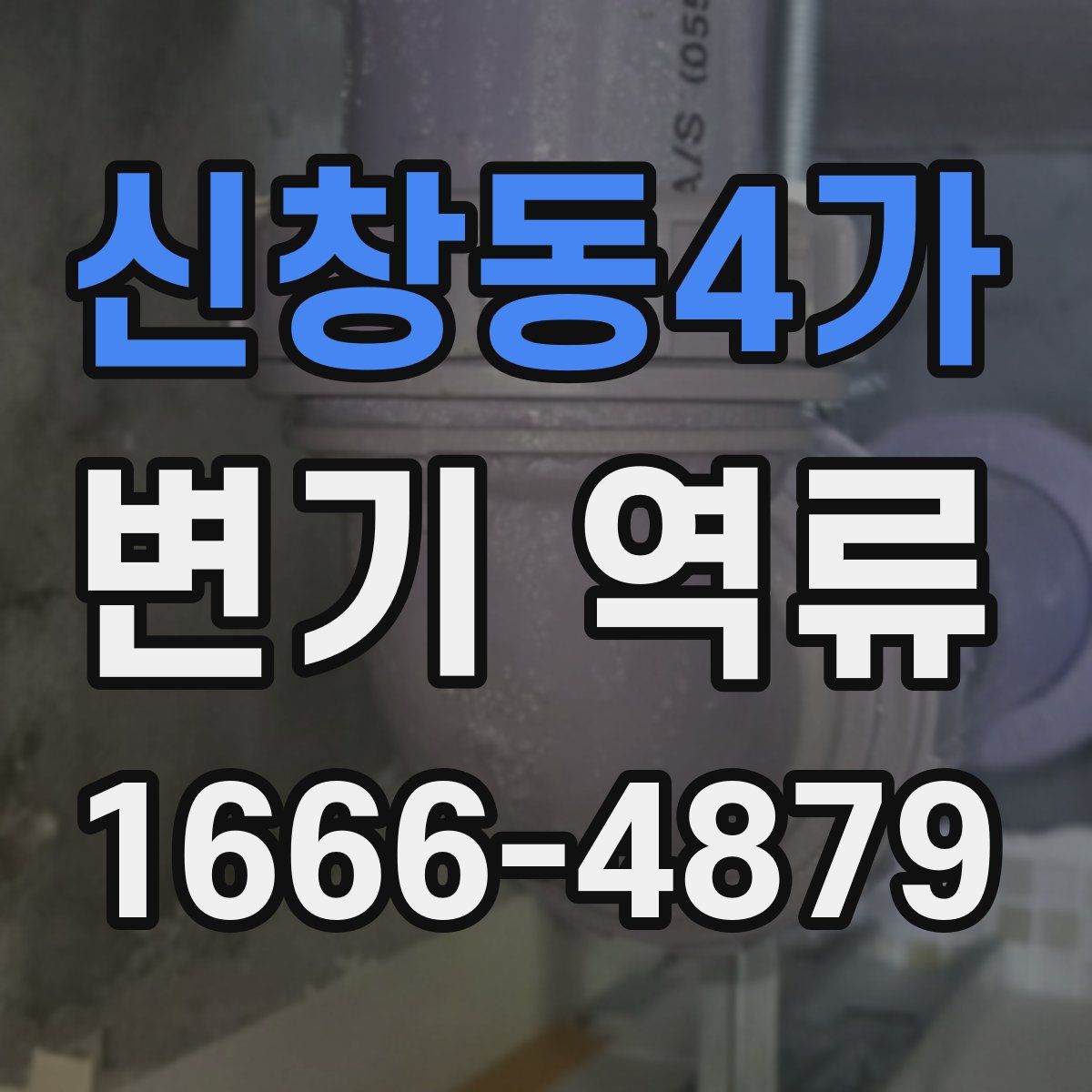 신창동4가 변기 역류