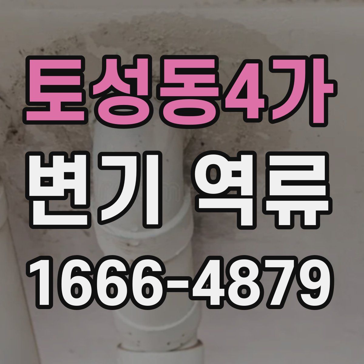 토성동4가 변기 역류