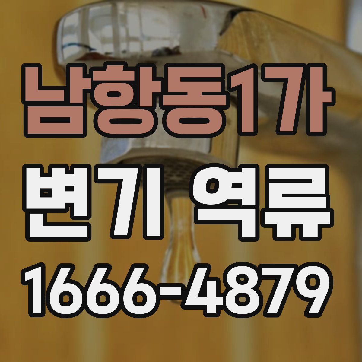 남항동1가 변기 역류