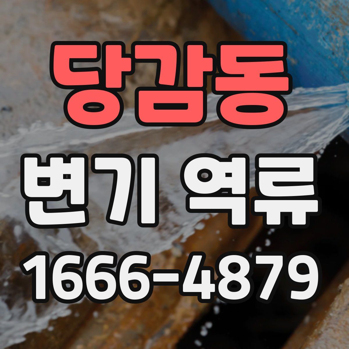 당감동 변기 역류