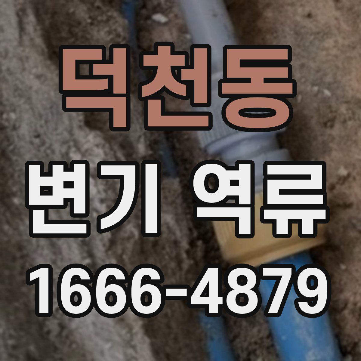 덕천동 변기 역류