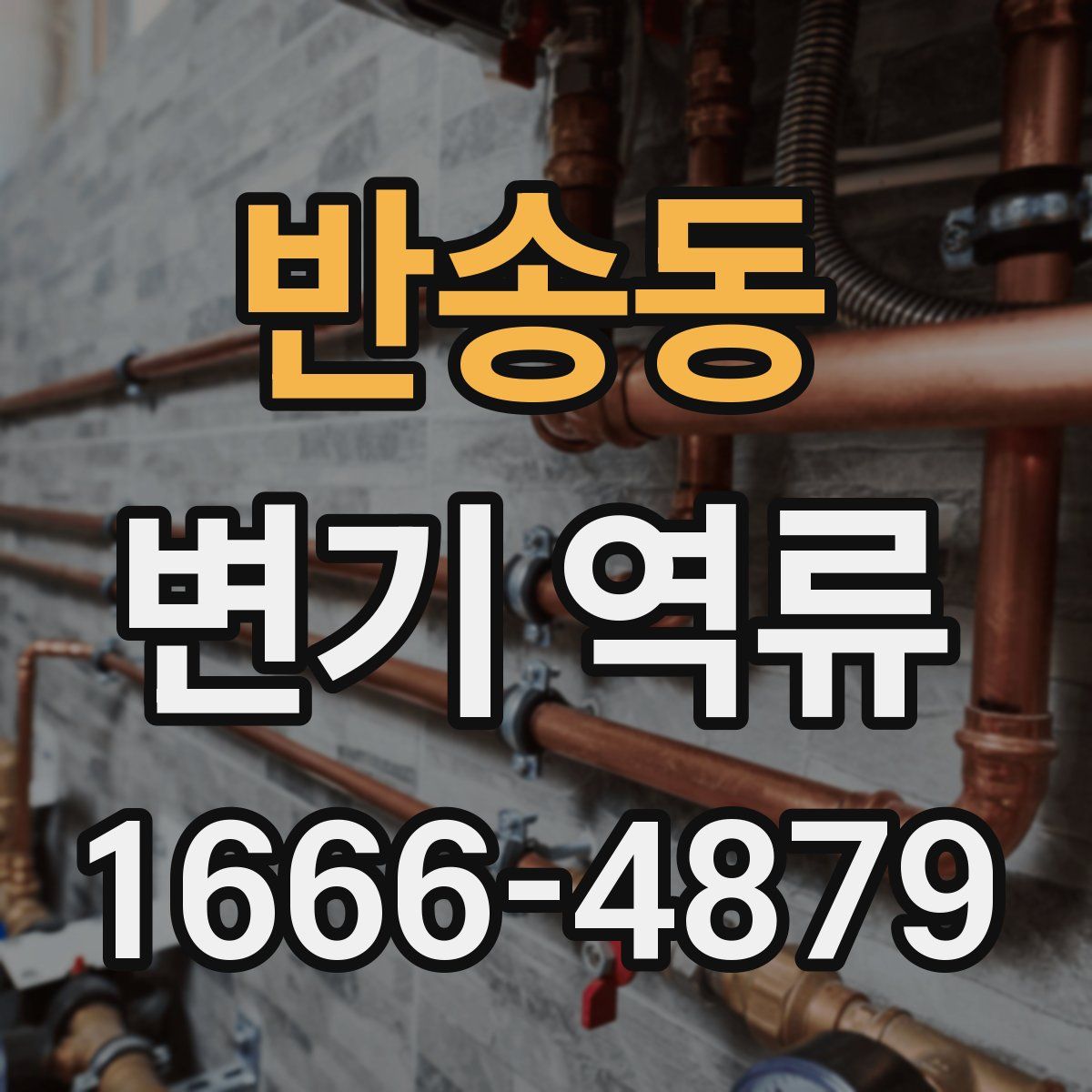 반송동 변기 역류