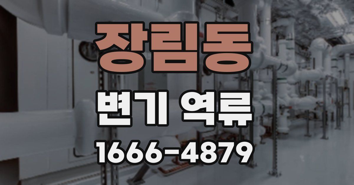 장림동 변기 역류