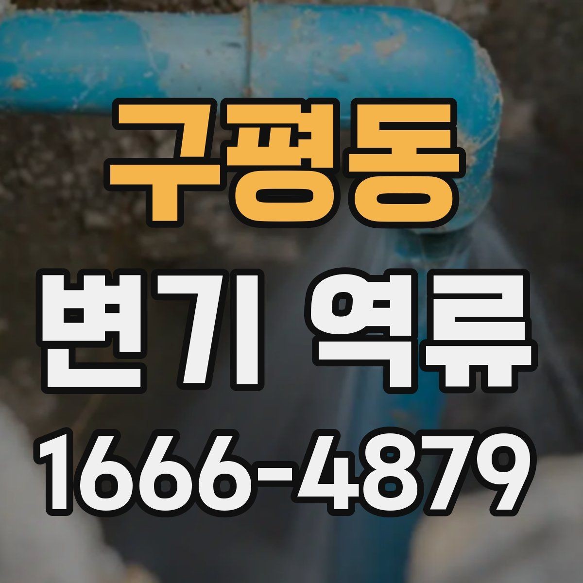 구평동 변기 역류 문제를 미리 알아차리는 신호