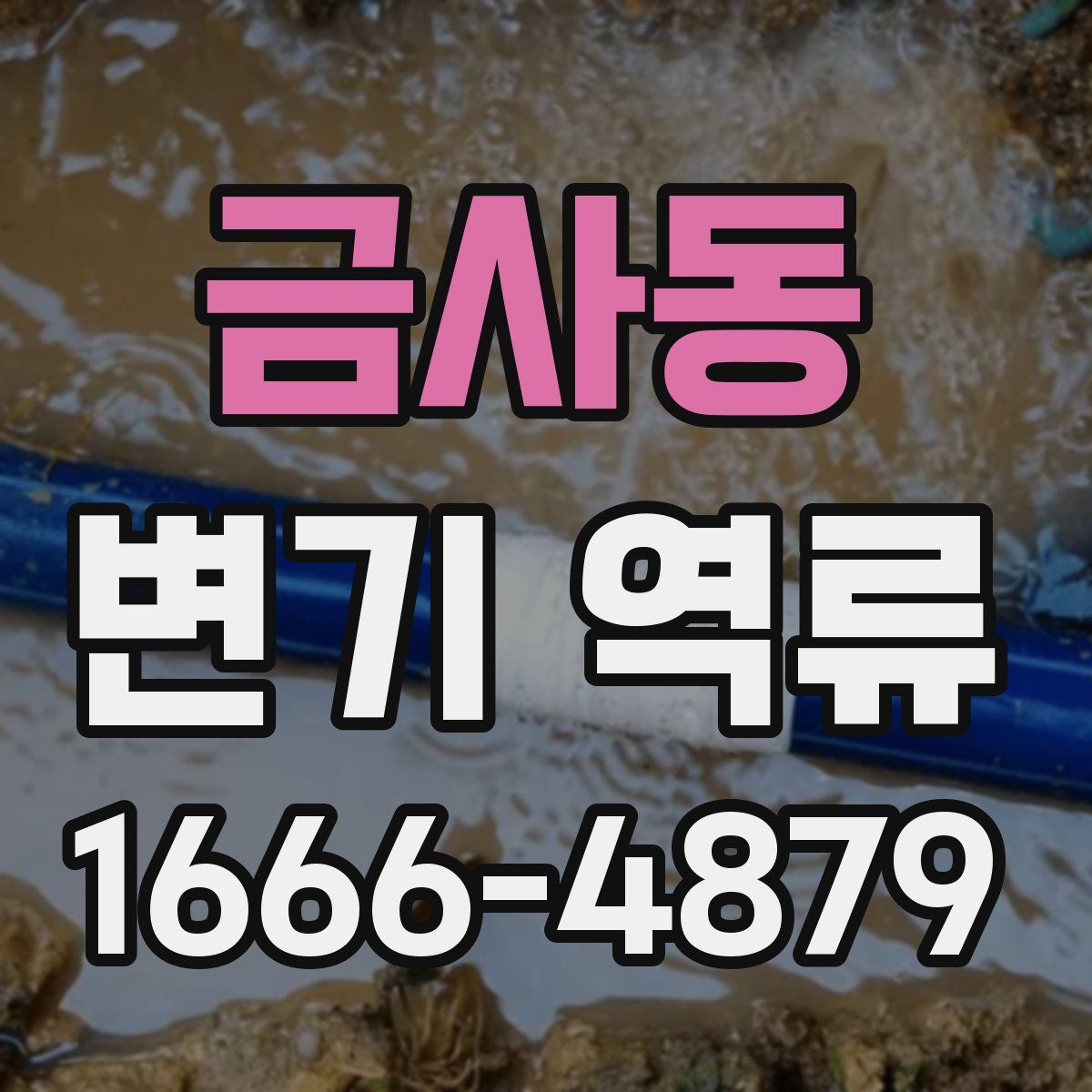 금사동 변기 역류