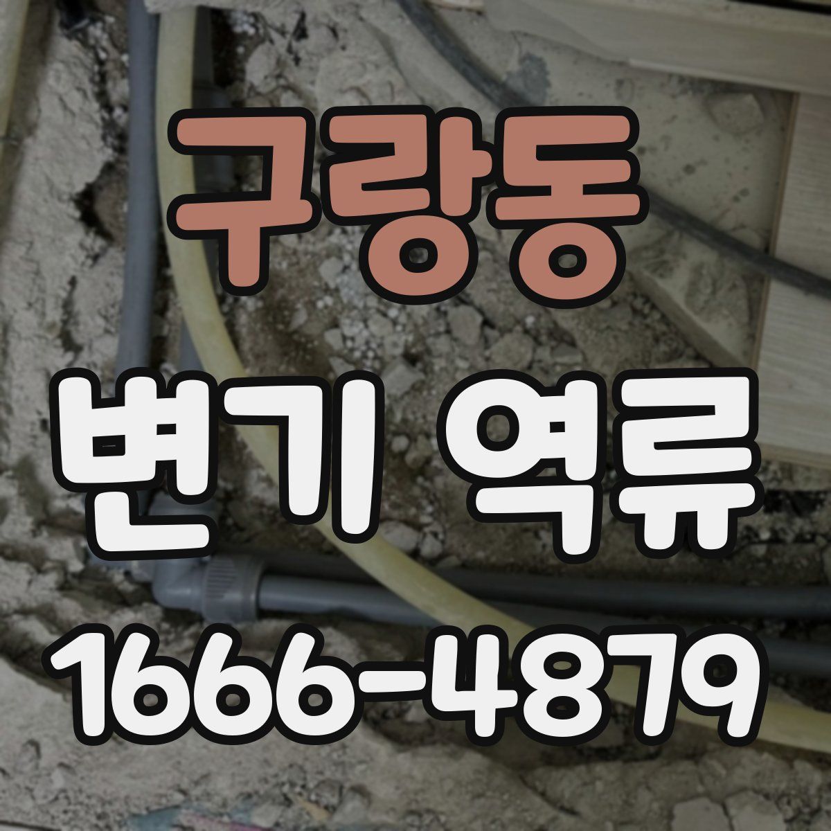 구랑동 변기 역류