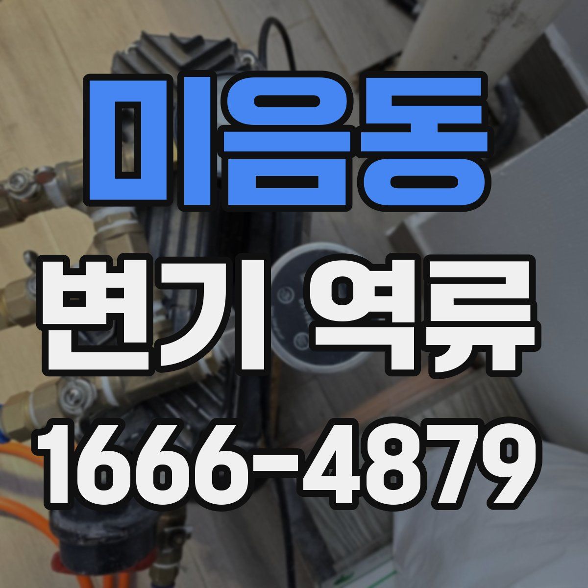 미음동 변기 역류