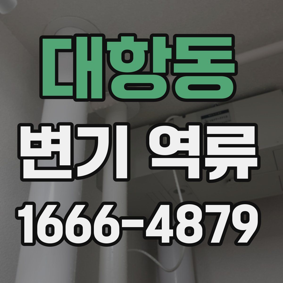 대항동 변기 역류