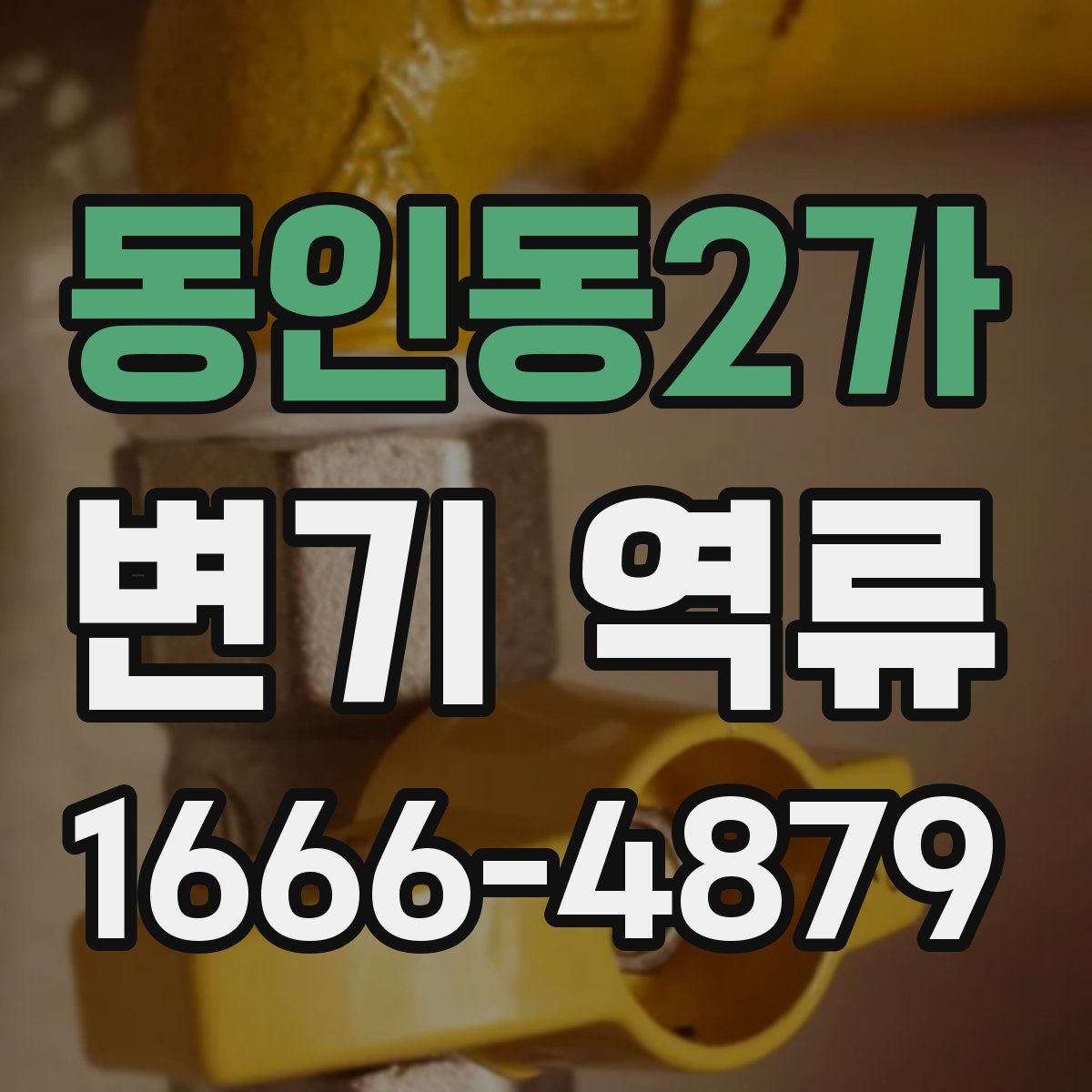 동인동2가 변기 역류