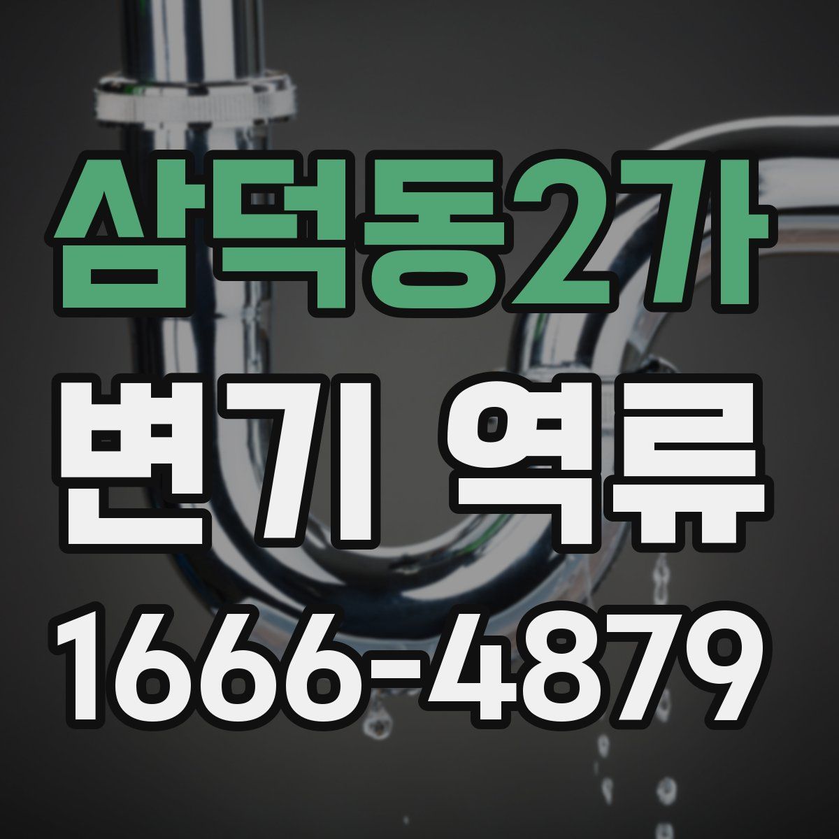 삼덕동2가 변기 역류