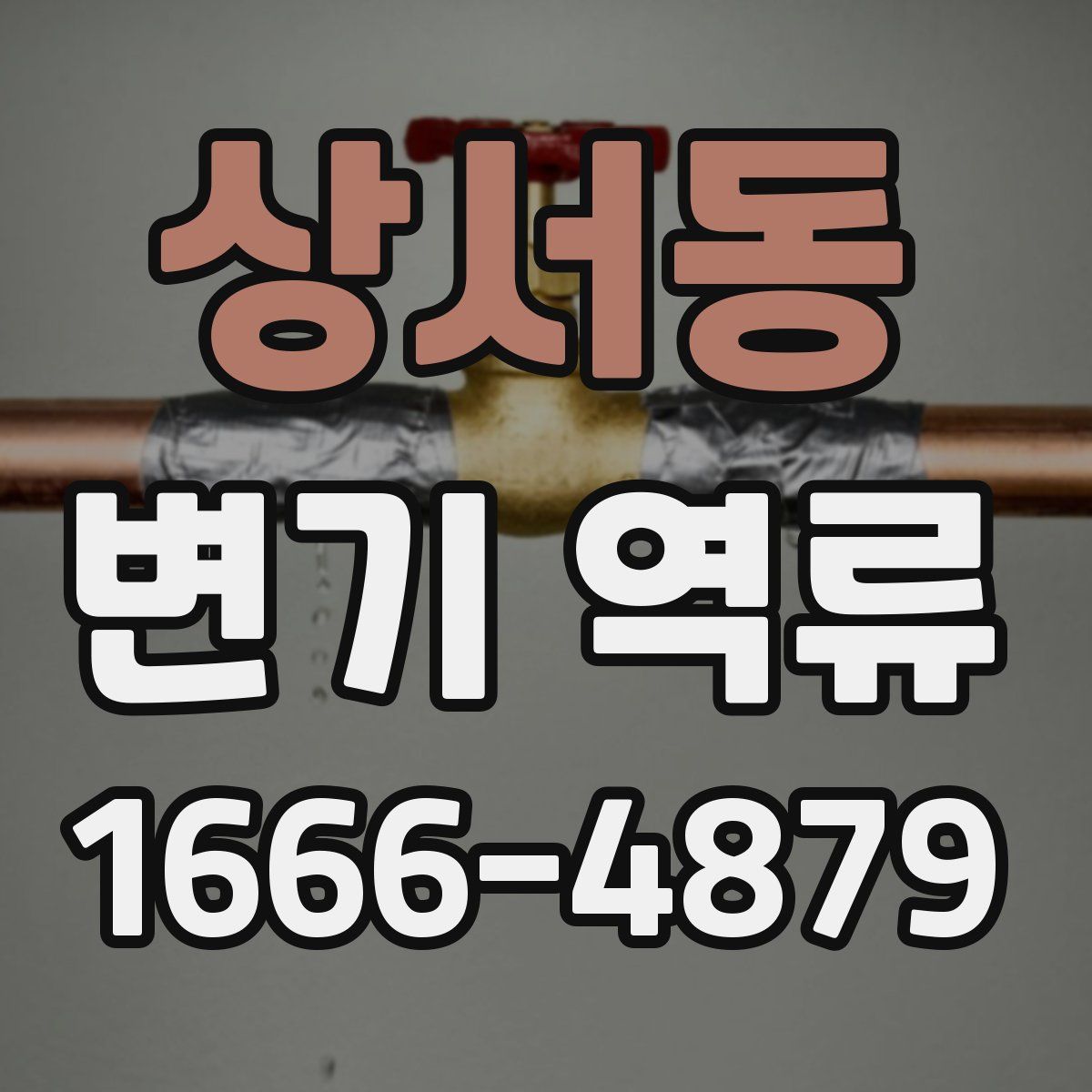상서동 변기 역류