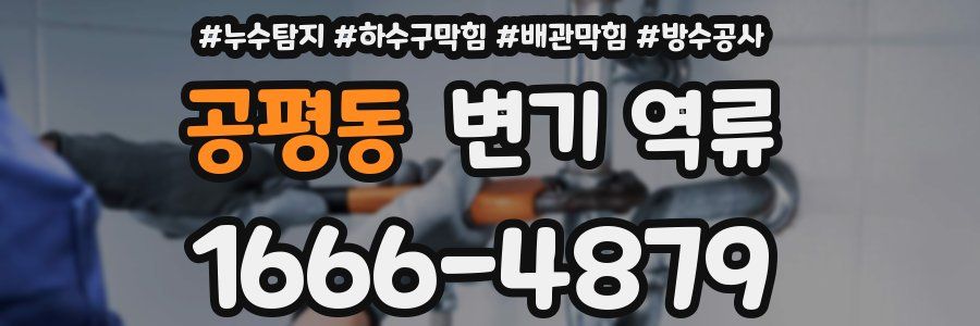 공평동 변기 역류