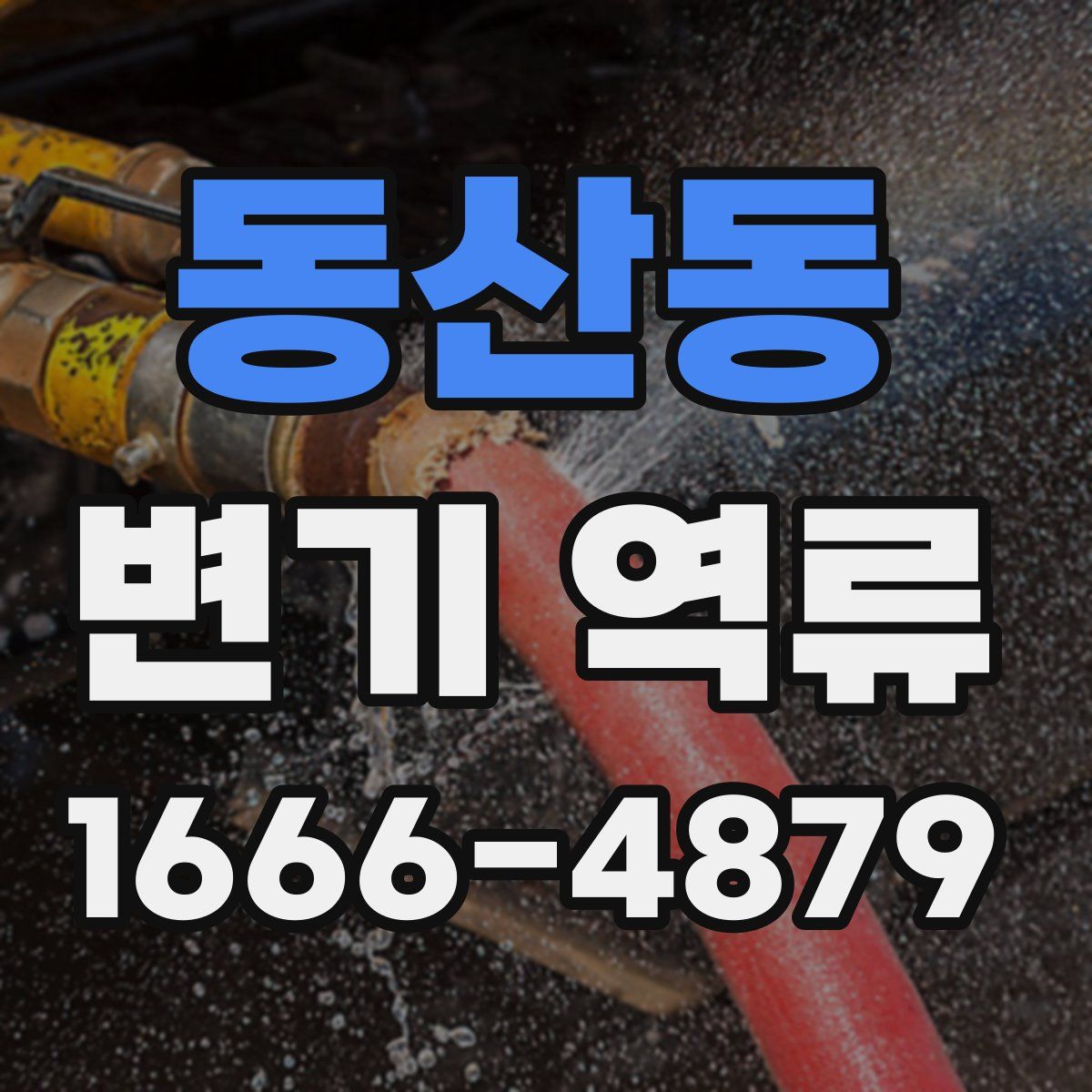 동산동 변기 역류