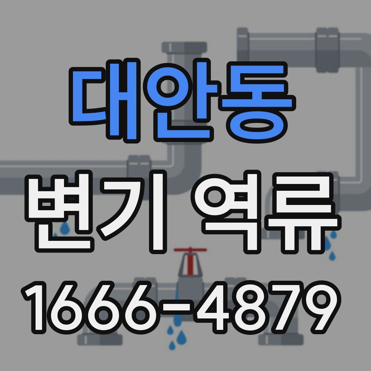 대안동 변기 역류