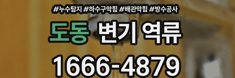 도동 변기 역류